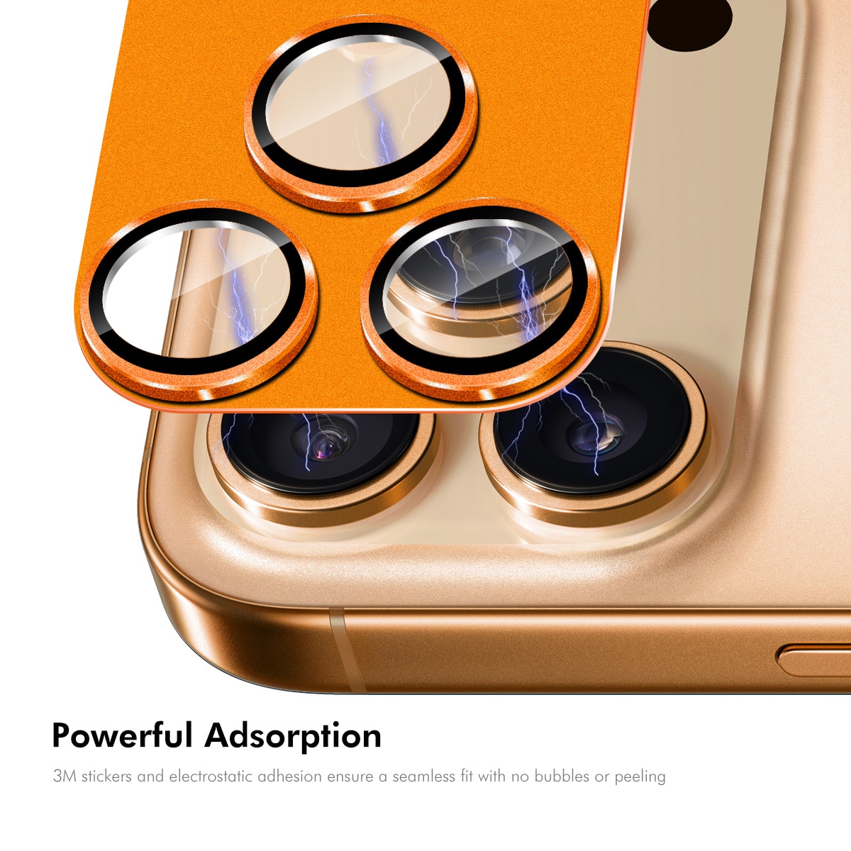 Gehard Glas Camera Protector Aluminium iPhone 17 Pro Bruin