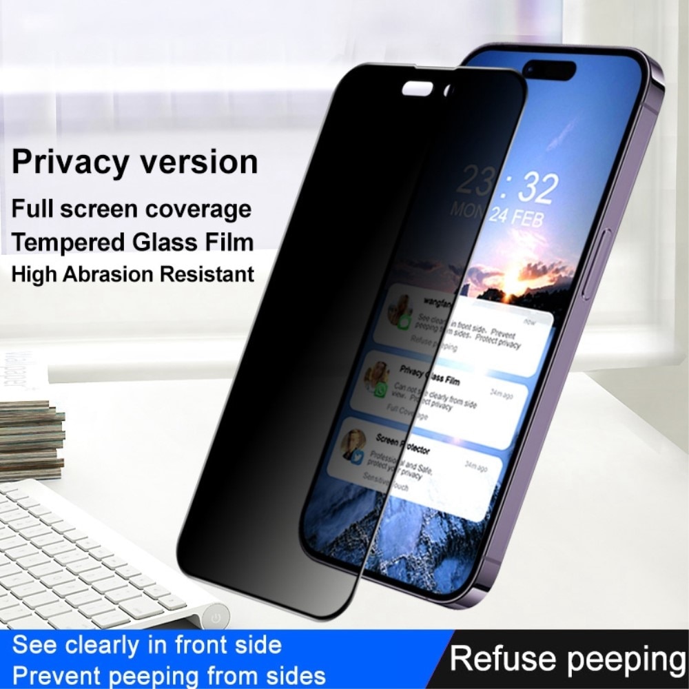 iPhone 14 Pro Full-cover Privacy Screenprotector