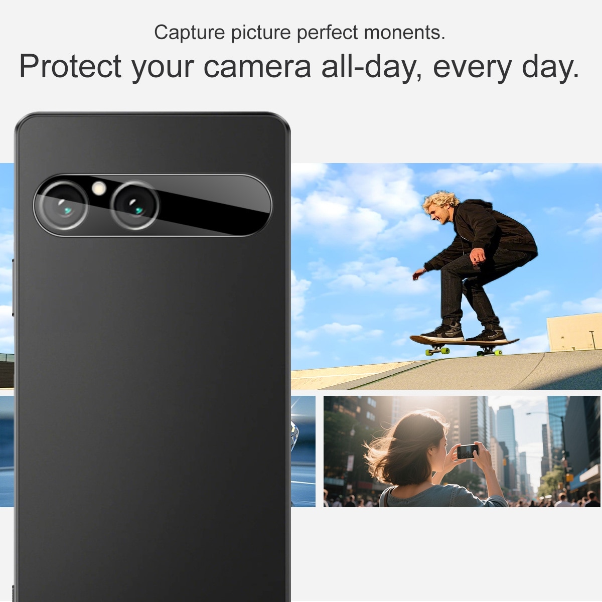 Gehard Glas 0.2mm Camera Protector Sony Xperia 10 VII Zwart