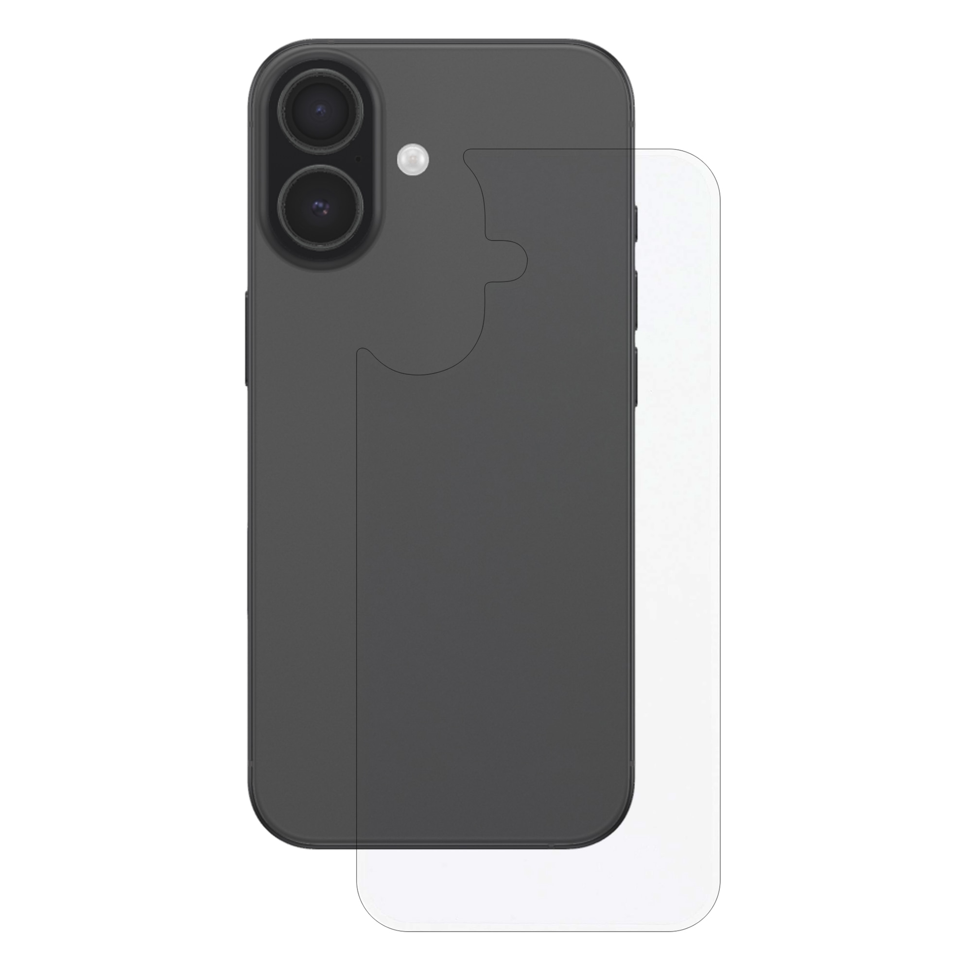 iPhone 17 Gehard Glas 0.3mm Achterkant