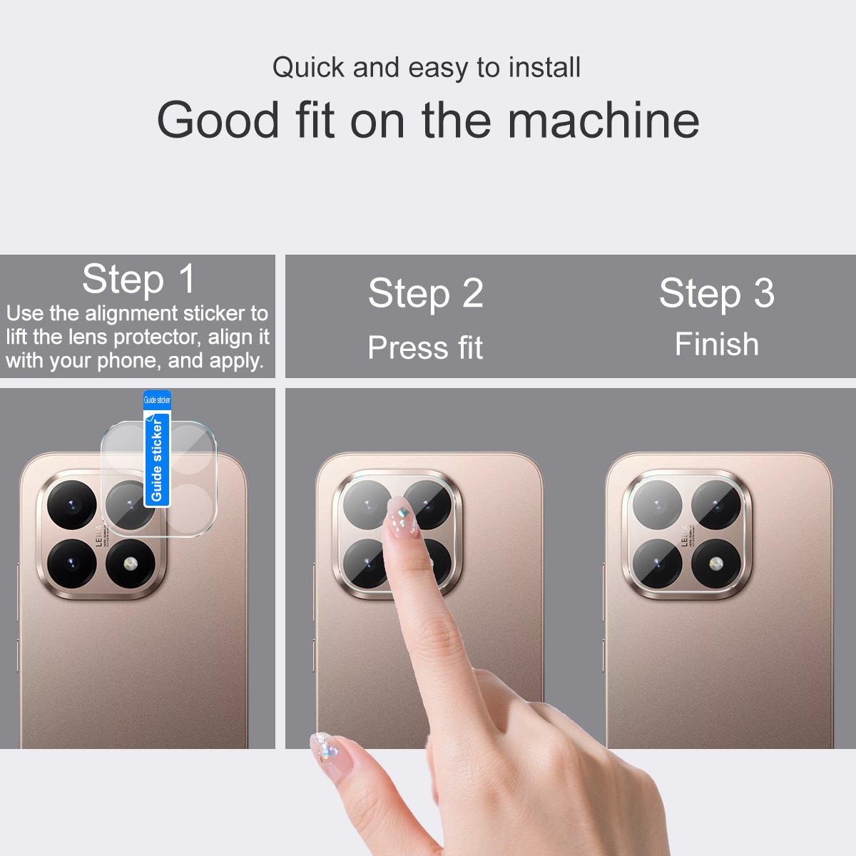 Gehard Glas 0.2mm Camera Protector Xiaomi 15T Pro Transparant