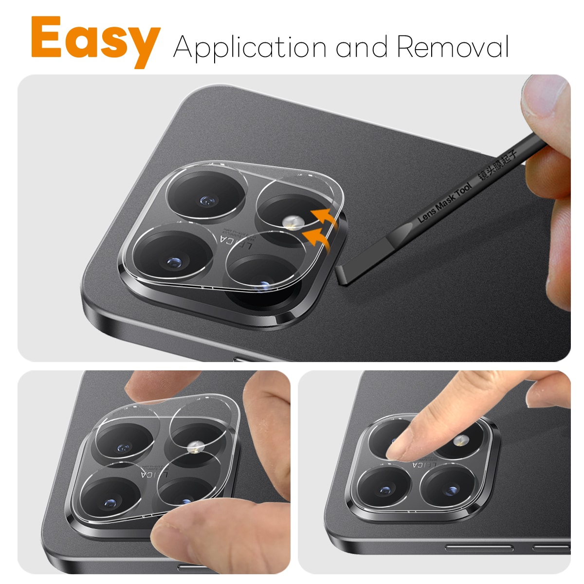 Xiaomi 15T Pro Camera Protector Gehard Glas (2-pack)