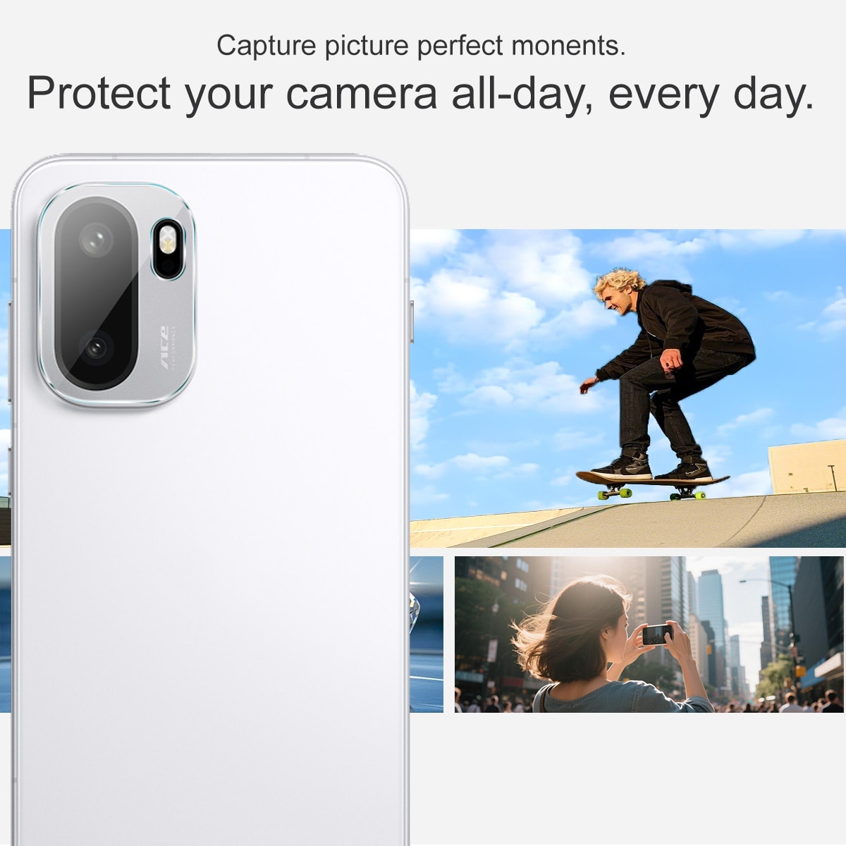 Gehard Glas 0.2mm Camera Protector  OnePlus 15R Transparant