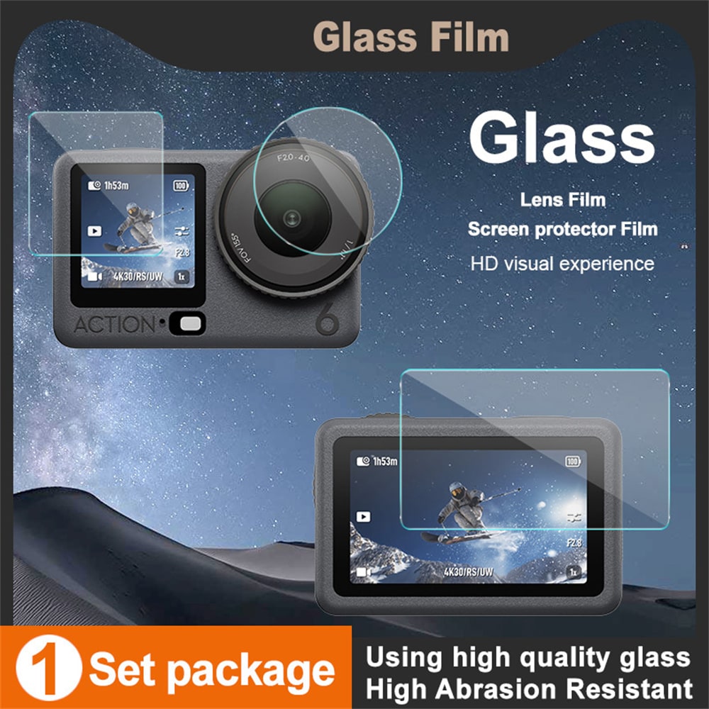 Full-cover Gehard Glas DJI Osmo Action 6