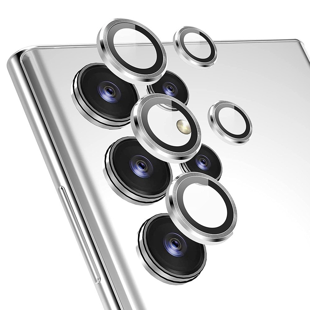 Gehard Glas Camera Protector Aluminium Samsung Galaxy S23 Ultra zilver