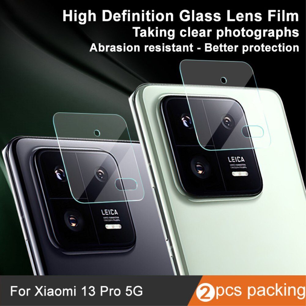 Gehard Glas 0.2mm Camera Protector (2-pack) Xiaomi 13 Pro transparant