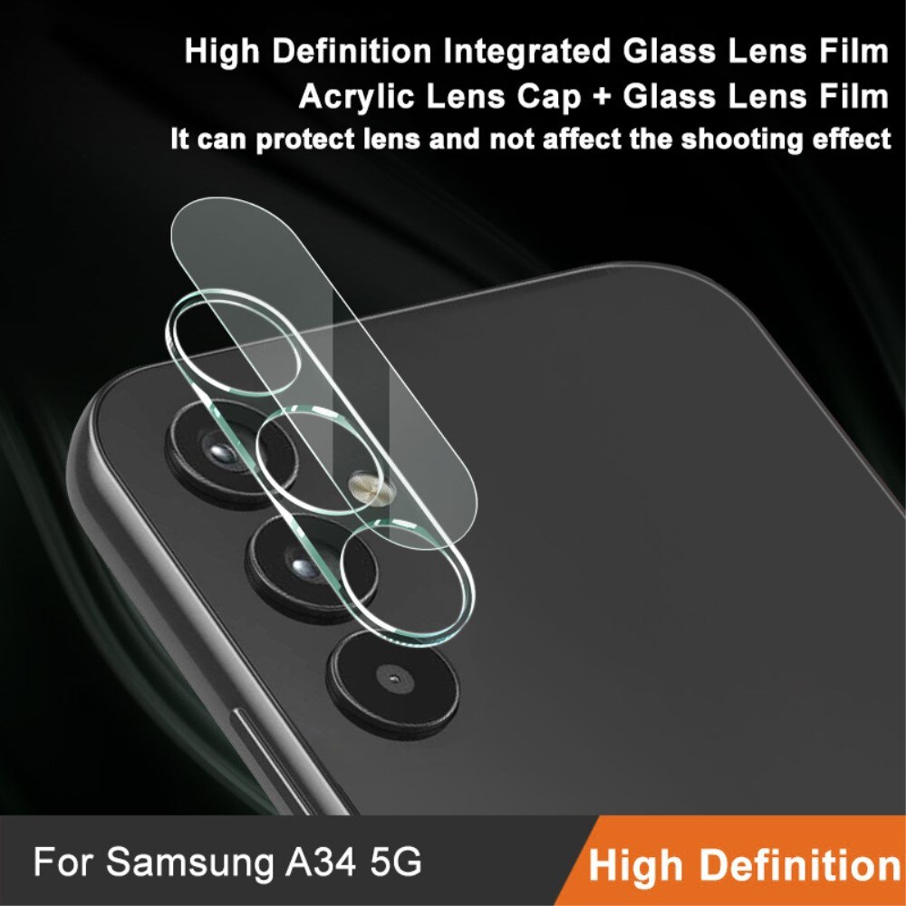 Gehard Glas 0.2mm Camera Protector Samsung Galaxy A34 Transparant