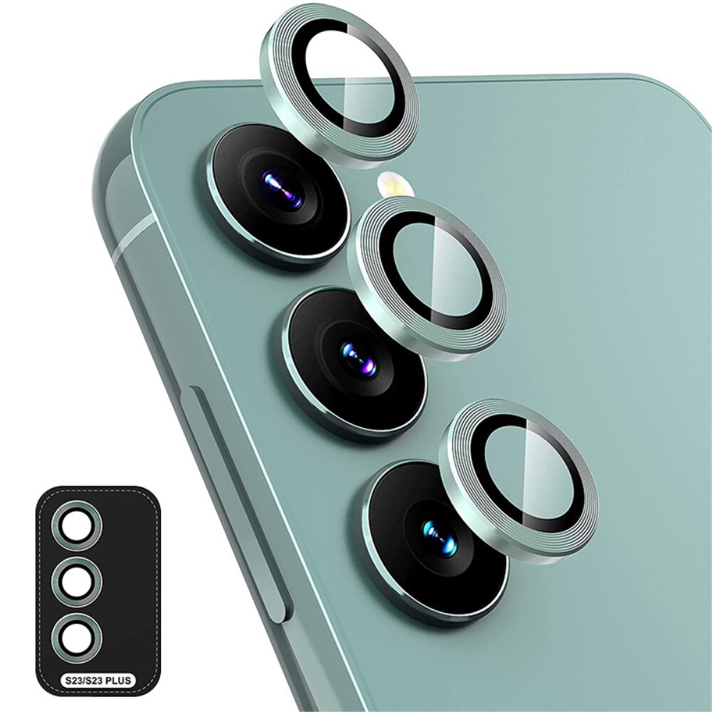 Gehard Glas Camera Protector Aluminium Samsung Galaxy S23/S23 Plus groen