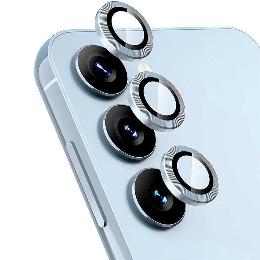 Gehard Glas Camera Protector Aluminium Samsung Galaxy A24 lichtblauw