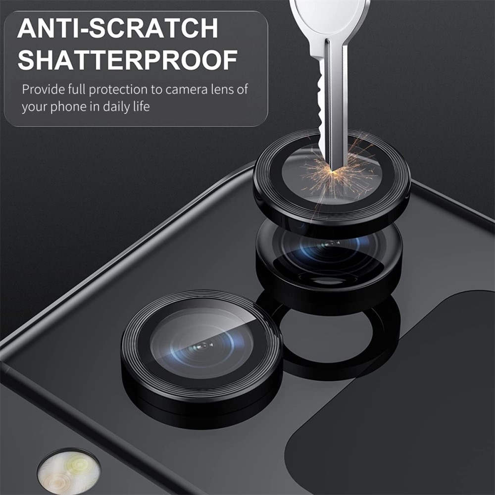 Gehard Glas Camera Protector Aluminium Samsung Galaxy Z Flip 4 zwart