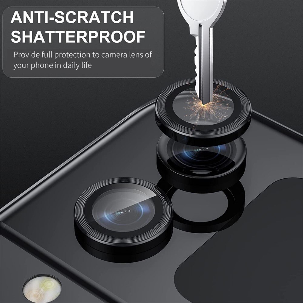 Gehard Glas Camera Protector Aluminium Samsung Galaxy Z Flip 4 goud