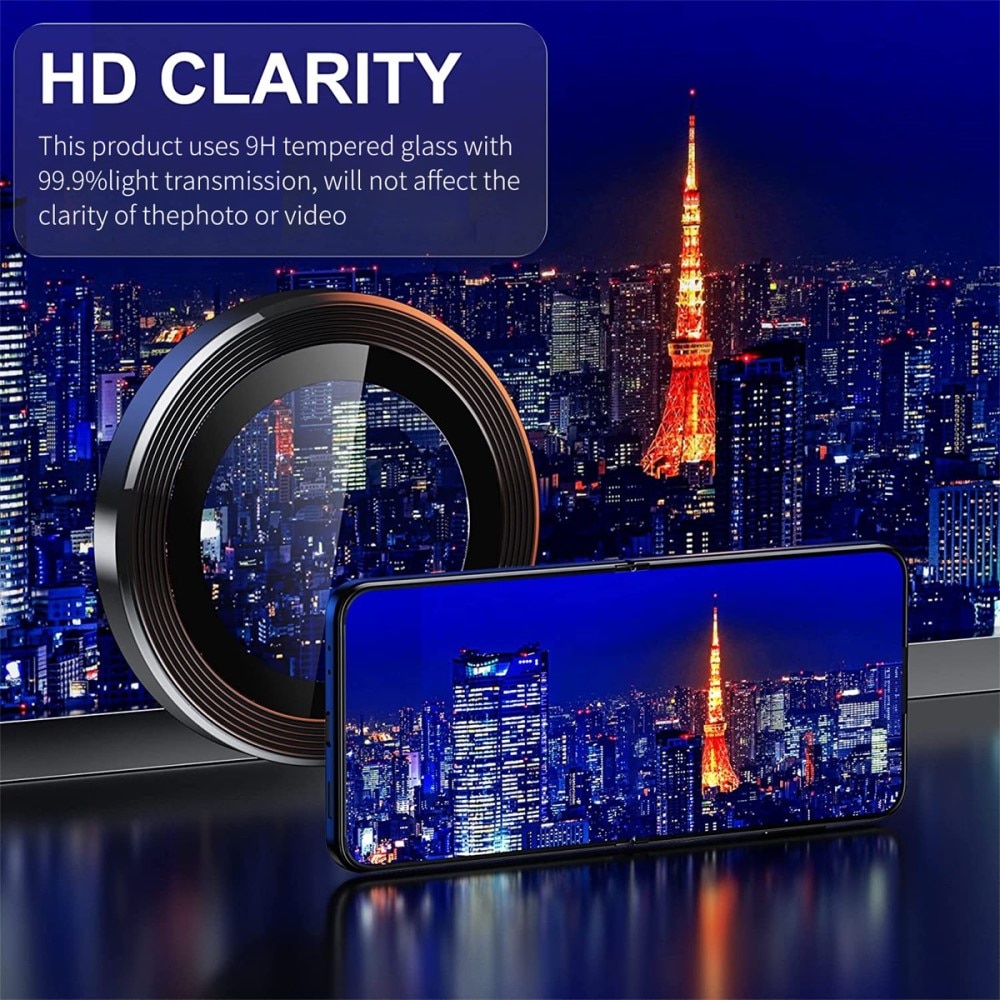 Gehard Glas Camera Protector Aluminium Samsung Galaxy Z Flip 4 goud