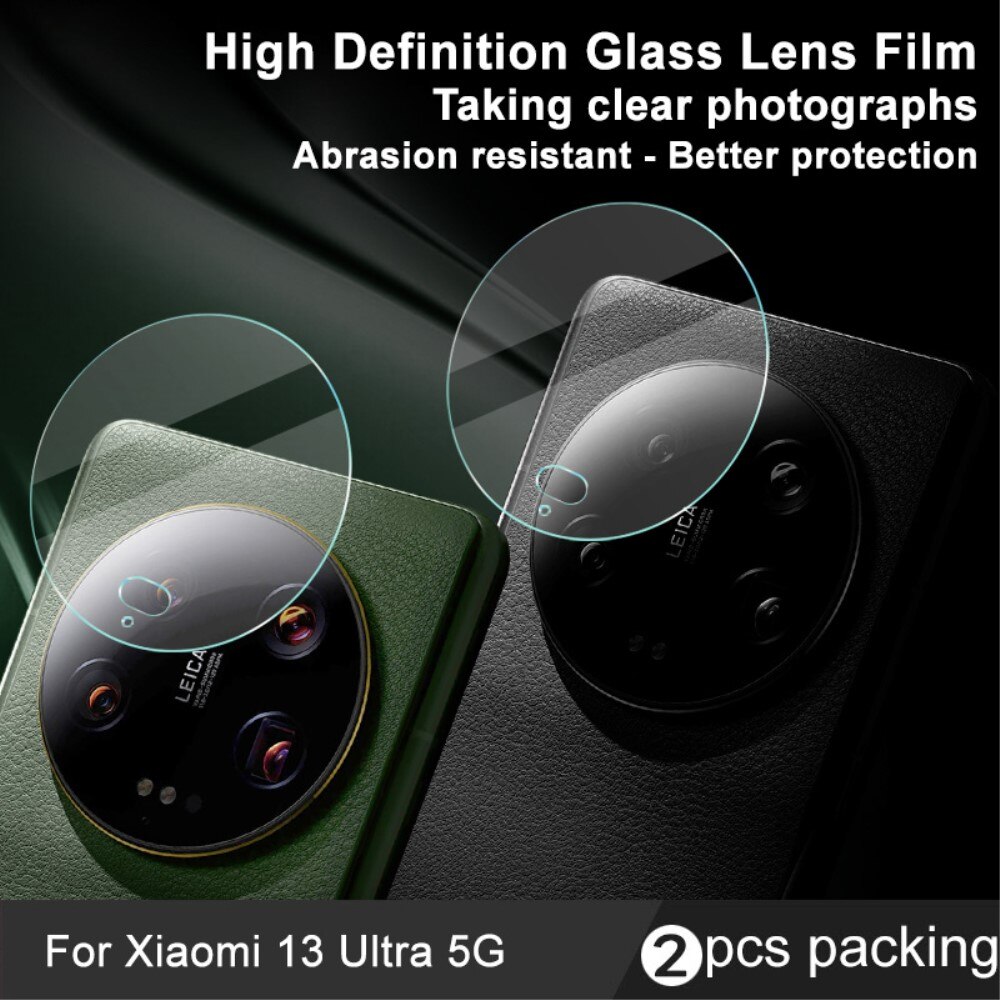 Gehard Glas 0.2mm Camera Protector (2-pack) Xiaomi 13 Ultra transparant