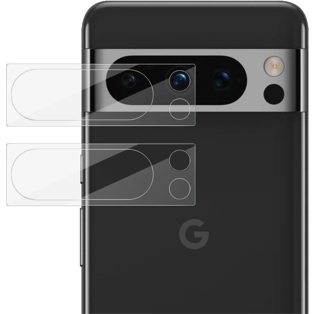 Gehard Glas 0.2mm Camera Protector (2-pack) Google Pixel 8 Pro transparant