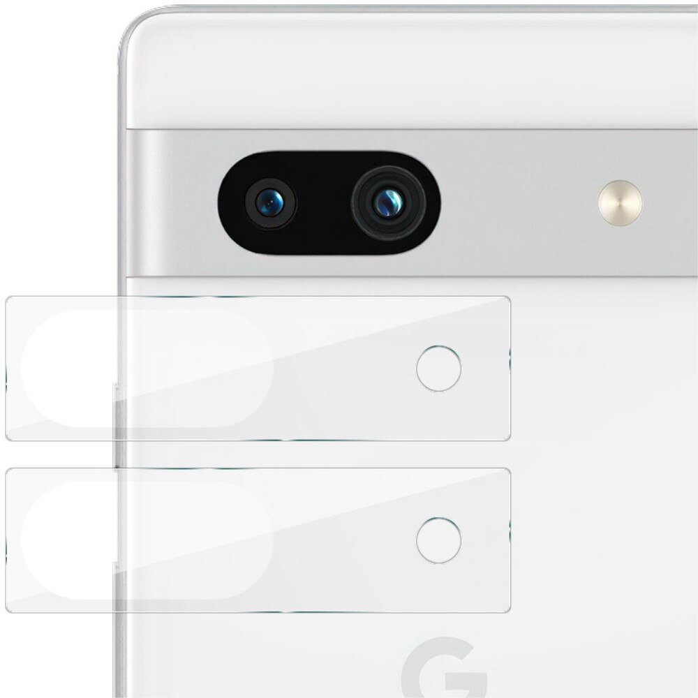 Google Pixel 7a Set van Bookcover hoesje, Screenprotector en Cameraprotector