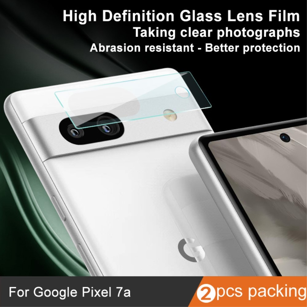 Gehard Glas 0.2mm Camera Protector (2-pack) Google Pixel 7a transparant