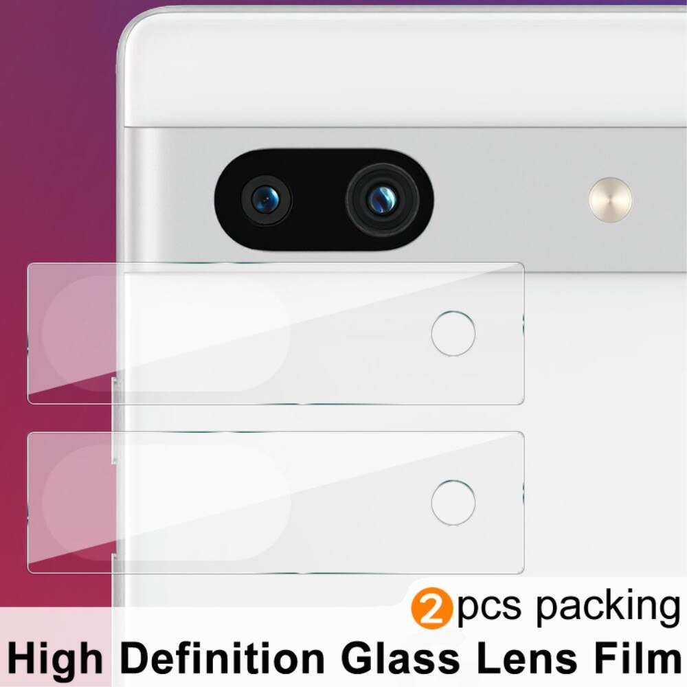 Gehard Glas 0.2mm Camera Protector (2-pack) Google Pixel 7a transparant