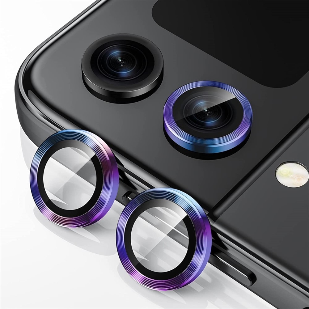 Gehard Glas Camera Protector Aluminium Samsung Galaxy Z Flip 5 Regenboog