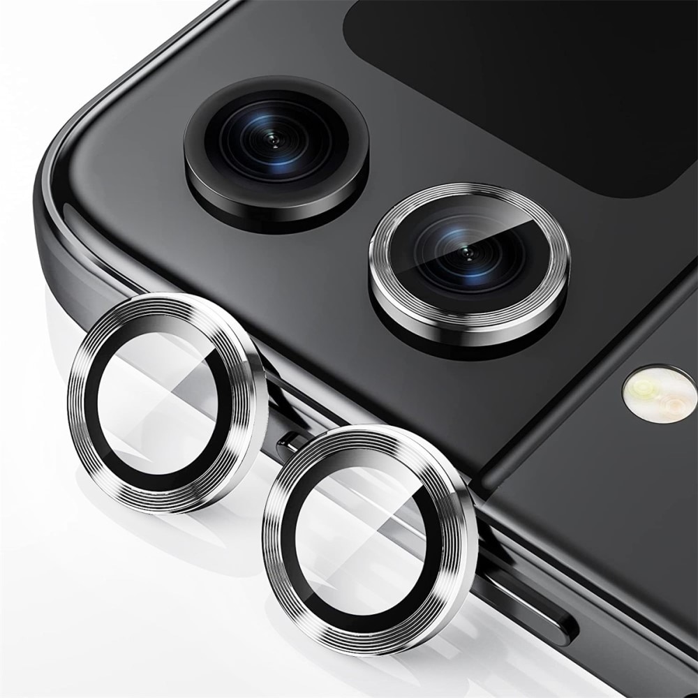 Gehard Glas Camera Protector Aluminium Samsung Galaxy Z Flip 5 zilver