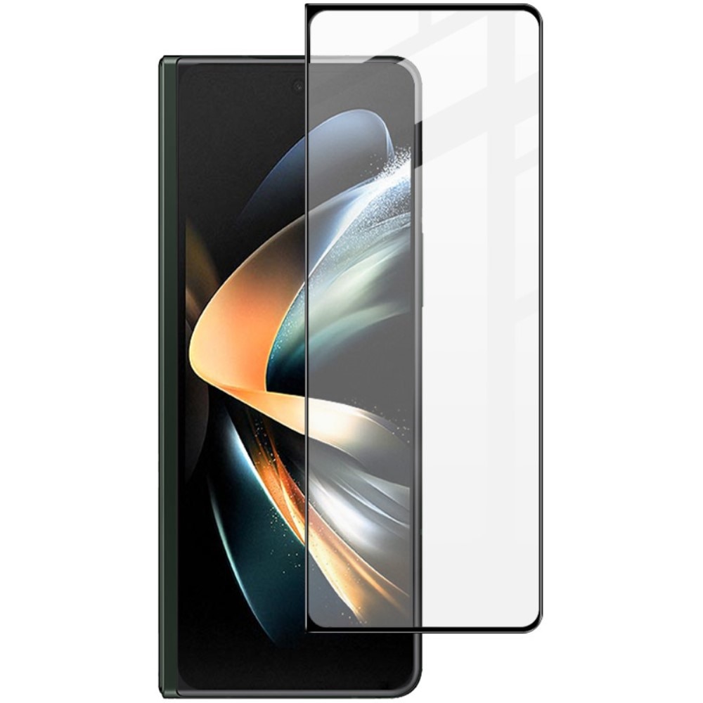 Samsung Galaxy Z Fold 5 Full-cover Gehard Glas Screenprotector zwart