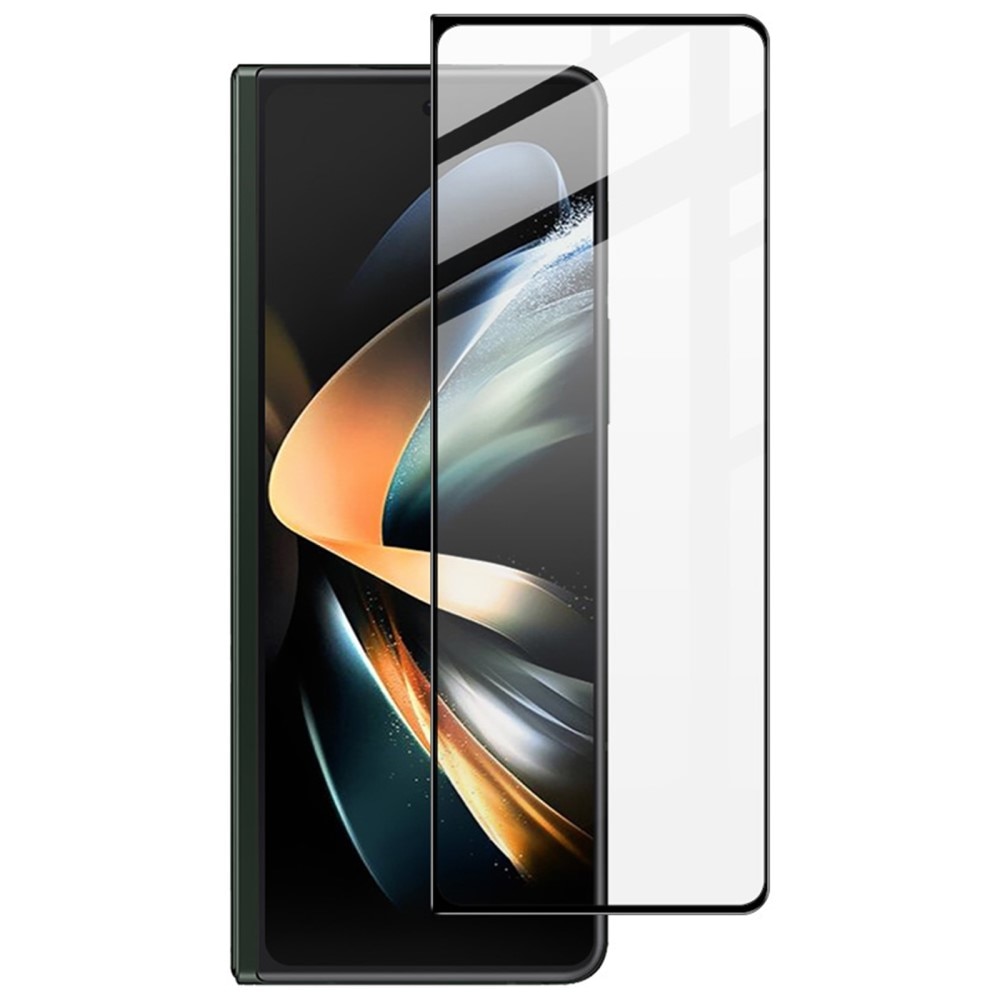 Samsung Galaxy Z Fold 5 Full-cover Gehard Glas Screenprotector zwart