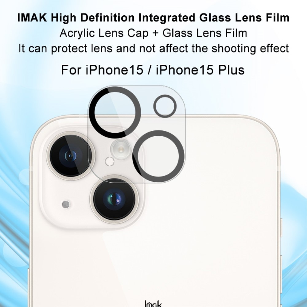 Gehard Glas 0.2mm Camera Protector iPhone 15 transparant