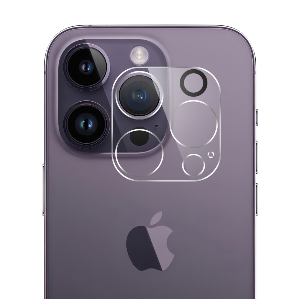 iPhone 15 Pro Camera Protector en Screenprotector Gehard Glas