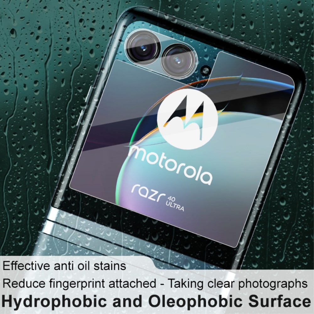 Gehard Glas Camera Protector + Screenprotector Voorkant Motorola Razr 40 Ultra