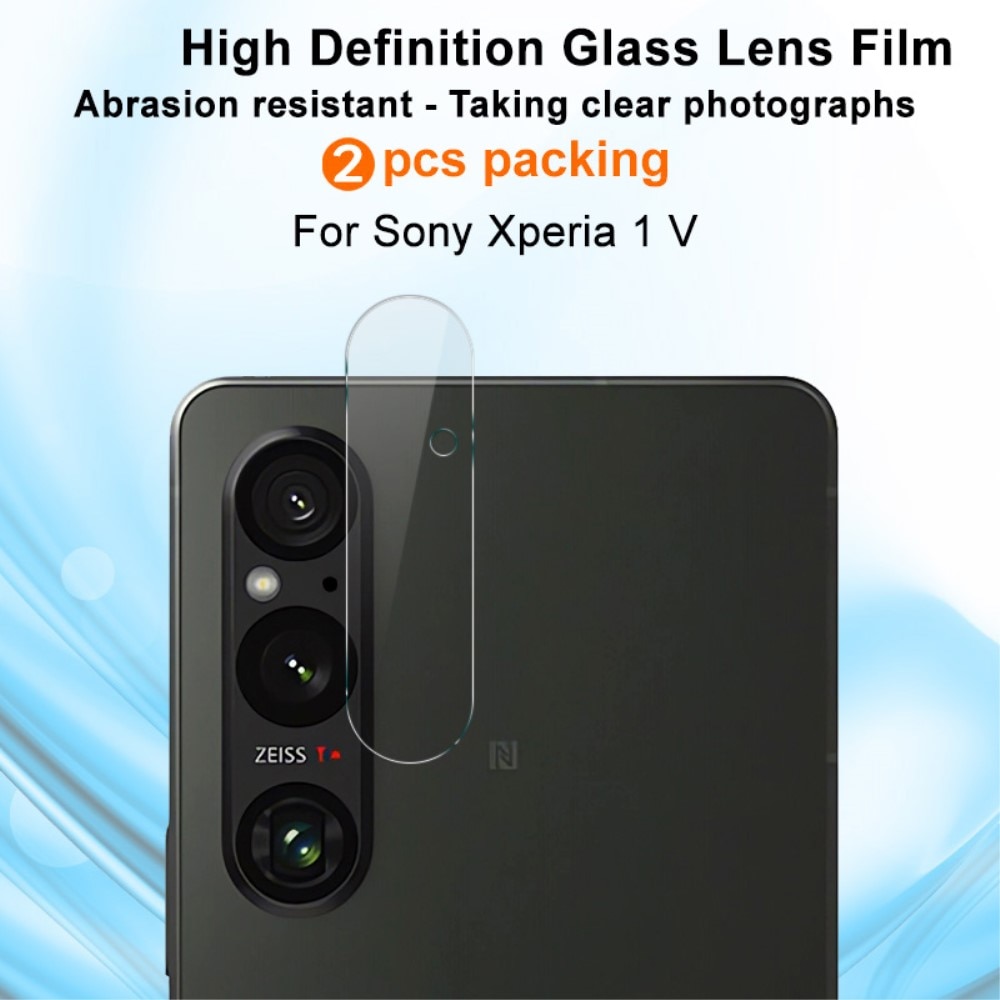 Gehard Glas 0.2mm Camera Protector (2-pack) Sony Xperia 1 V transparant