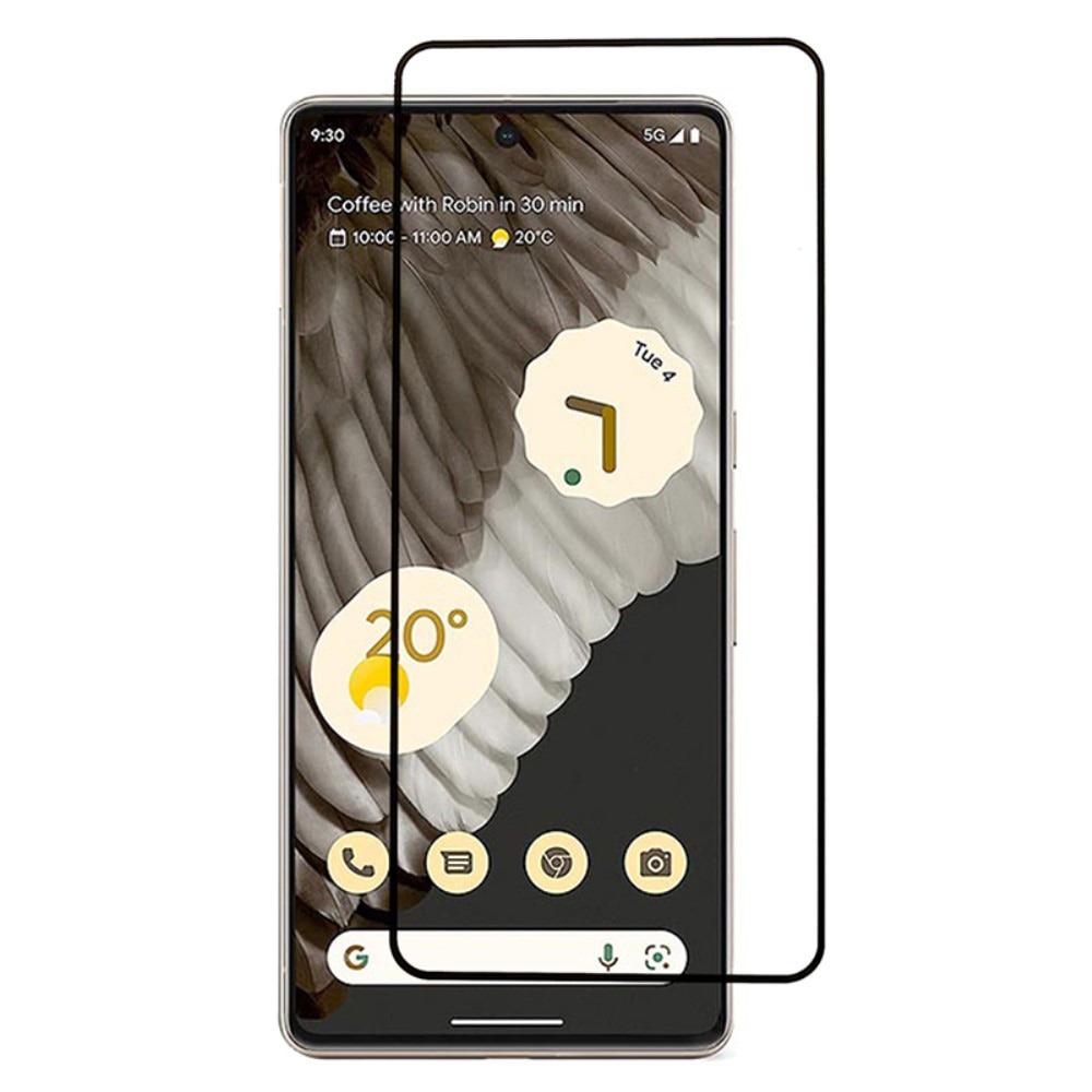 Google Pixel 8 Pro Full-cover Gehard Glas Screenprotector zwart