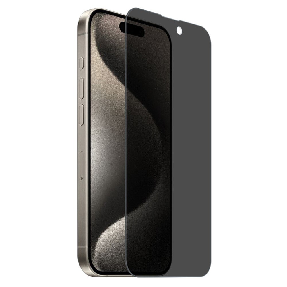 iPhone 15 Privacy Screenprotector Gehard Glas