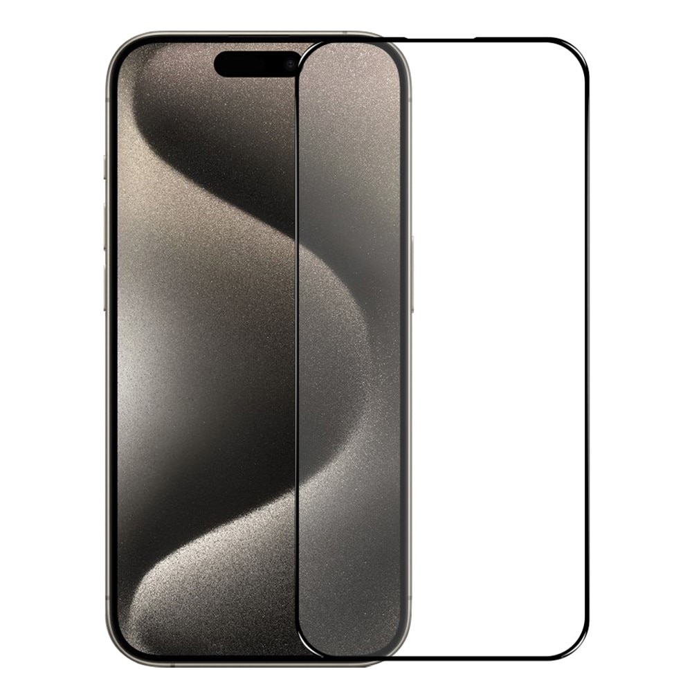iPhone 15 Pro Full-cover Gehard Glas Screenprotector