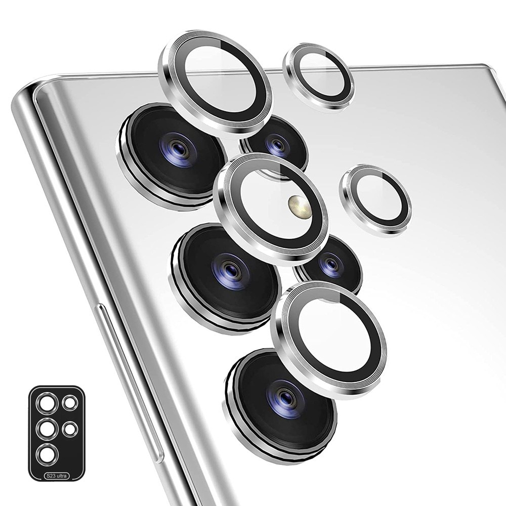 Gehard Glas Camera Protector Aluminium Samsung Galaxy S24 Ultra zilver