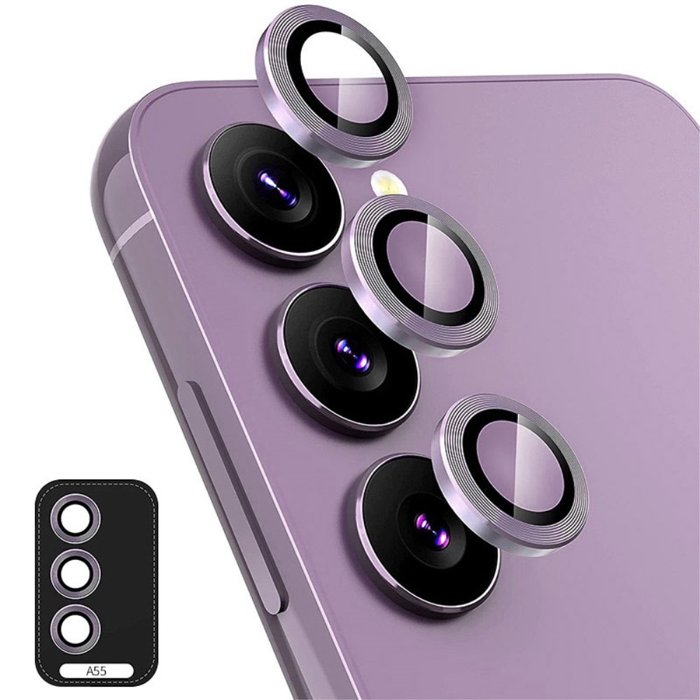 Gehard Glas Camera Protector Aluminium Samsung Galaxy A55 paars