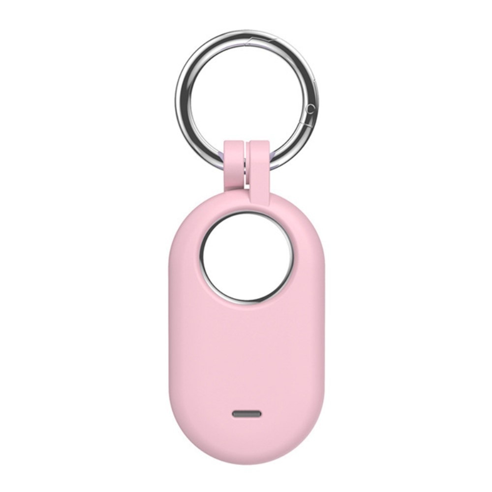 Samsung Galaxy SmartTag 2 Siliconen cover/Sleutelhanger roze