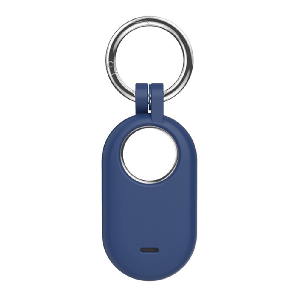 Samsung Galaxy SmartTag 2 Siliconen cover/Sleutelhanger blauw