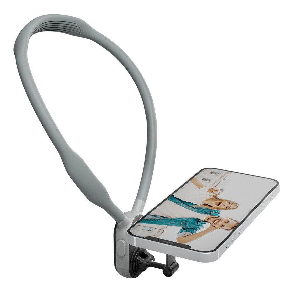 Universal MagSafe Telefoonhouder Halsband grijs