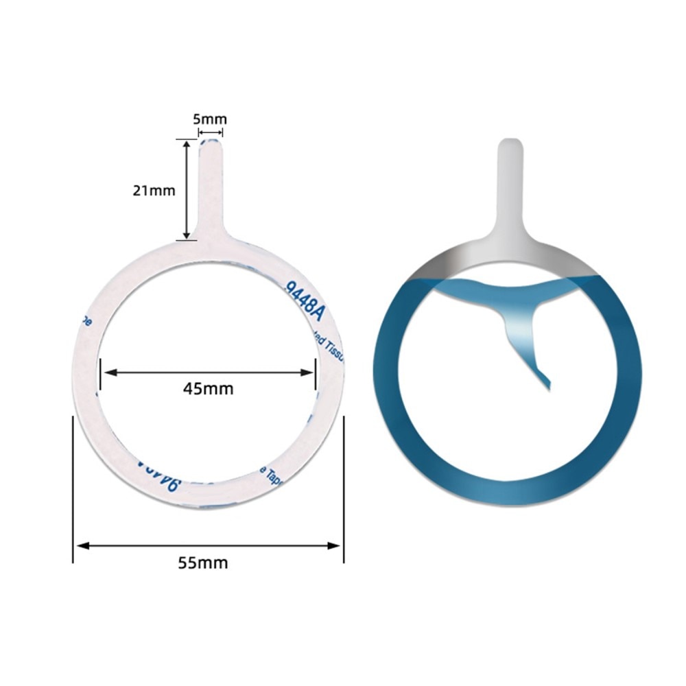 Universele MagSafe-ring wit