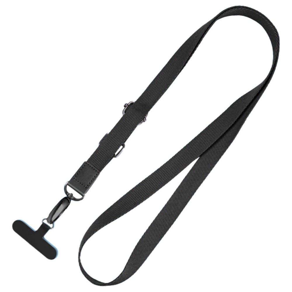 Universeel Adjustable Phone Shoulder Strap zwart