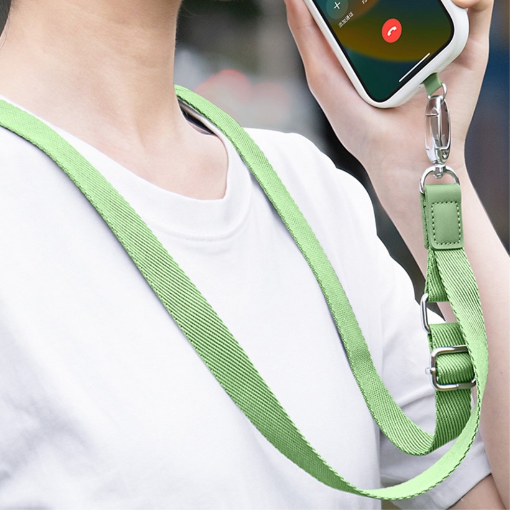 Universeel Adjustable Phone Shoulder Strap zwart