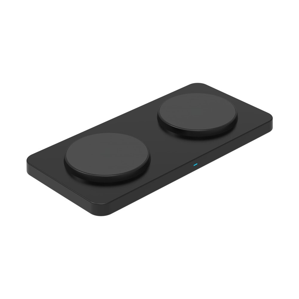 2-in-1 Magnetische Draadloze Oplaadpad 30W zwart