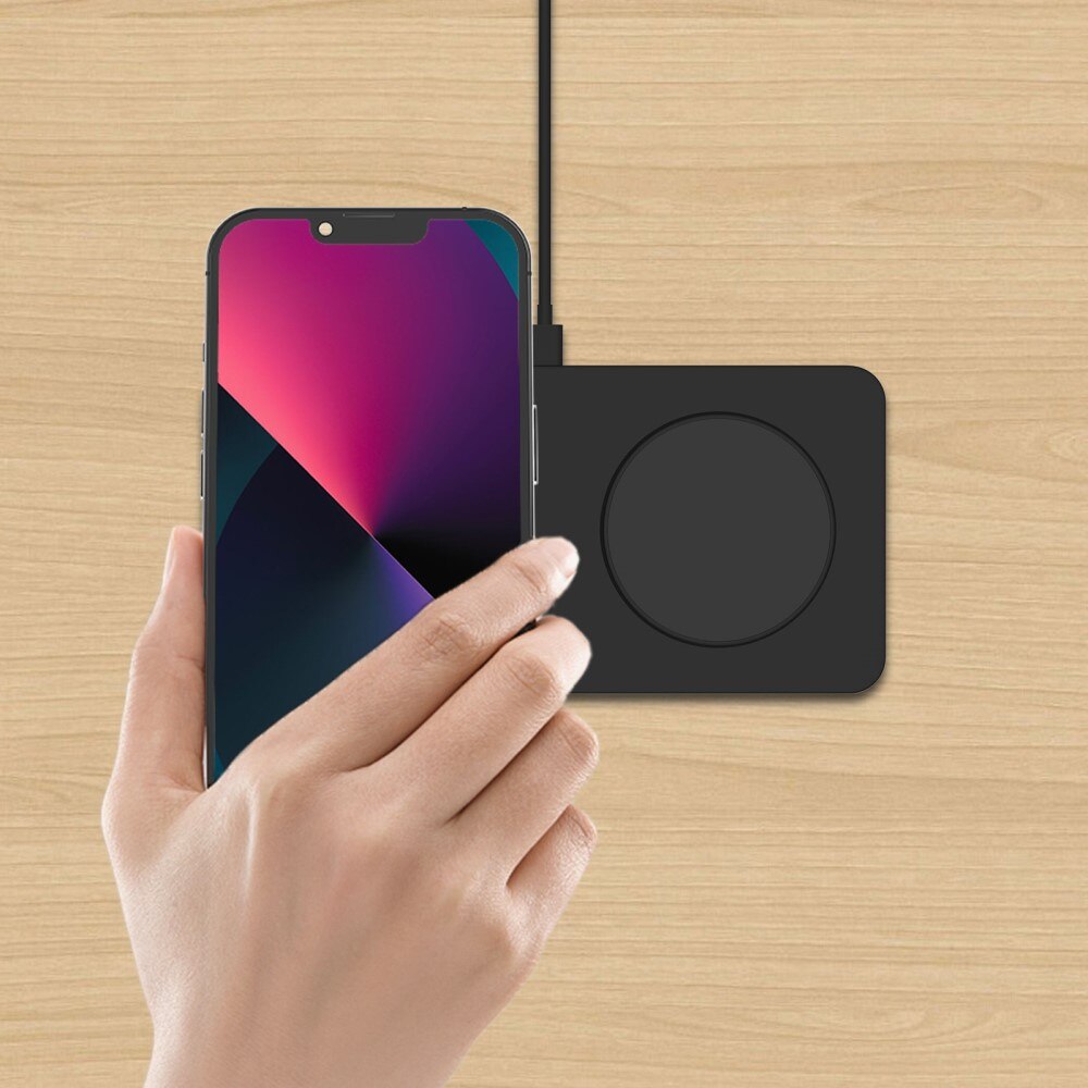 2-in-1 Magnetische Draadloze Oplaadpad 30W zwart