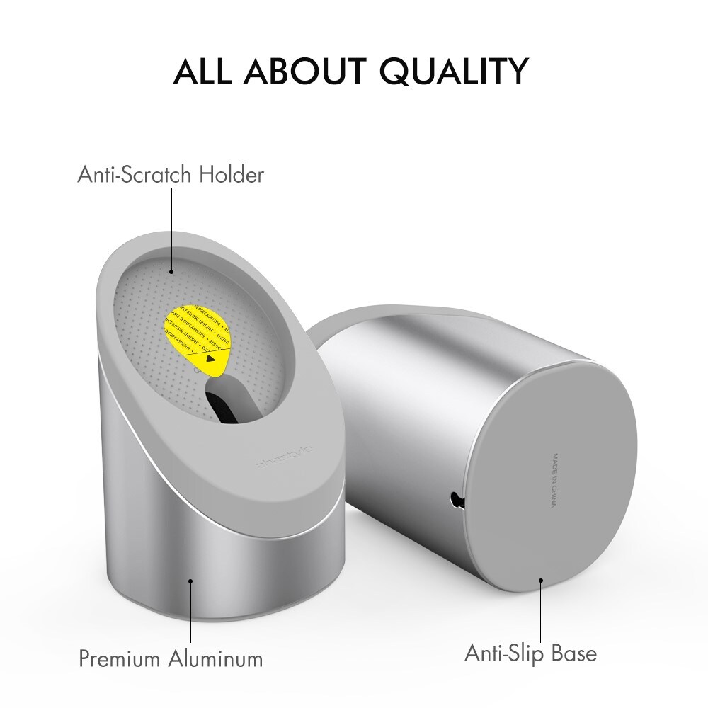 MagSafe Oplaadstandaard Aluminium Zilver