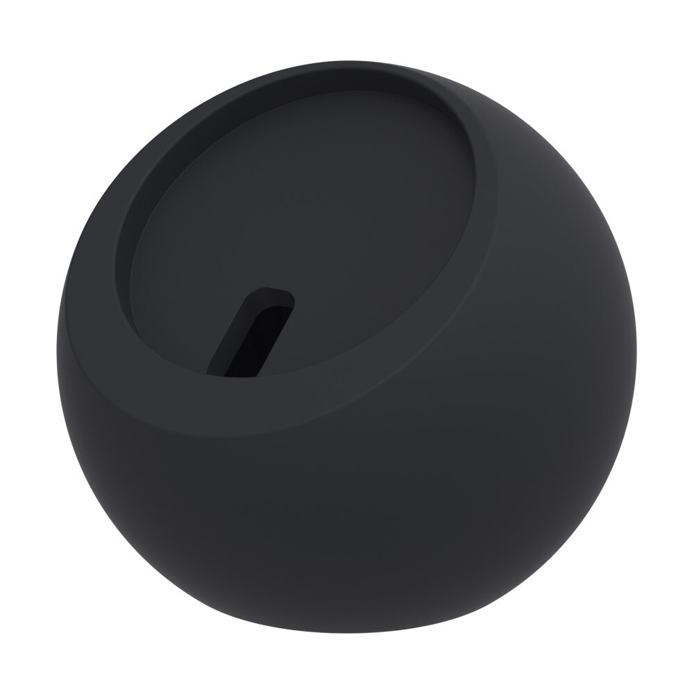 Ronde houder voor MagSafe-oplader + Apple Watch zwart