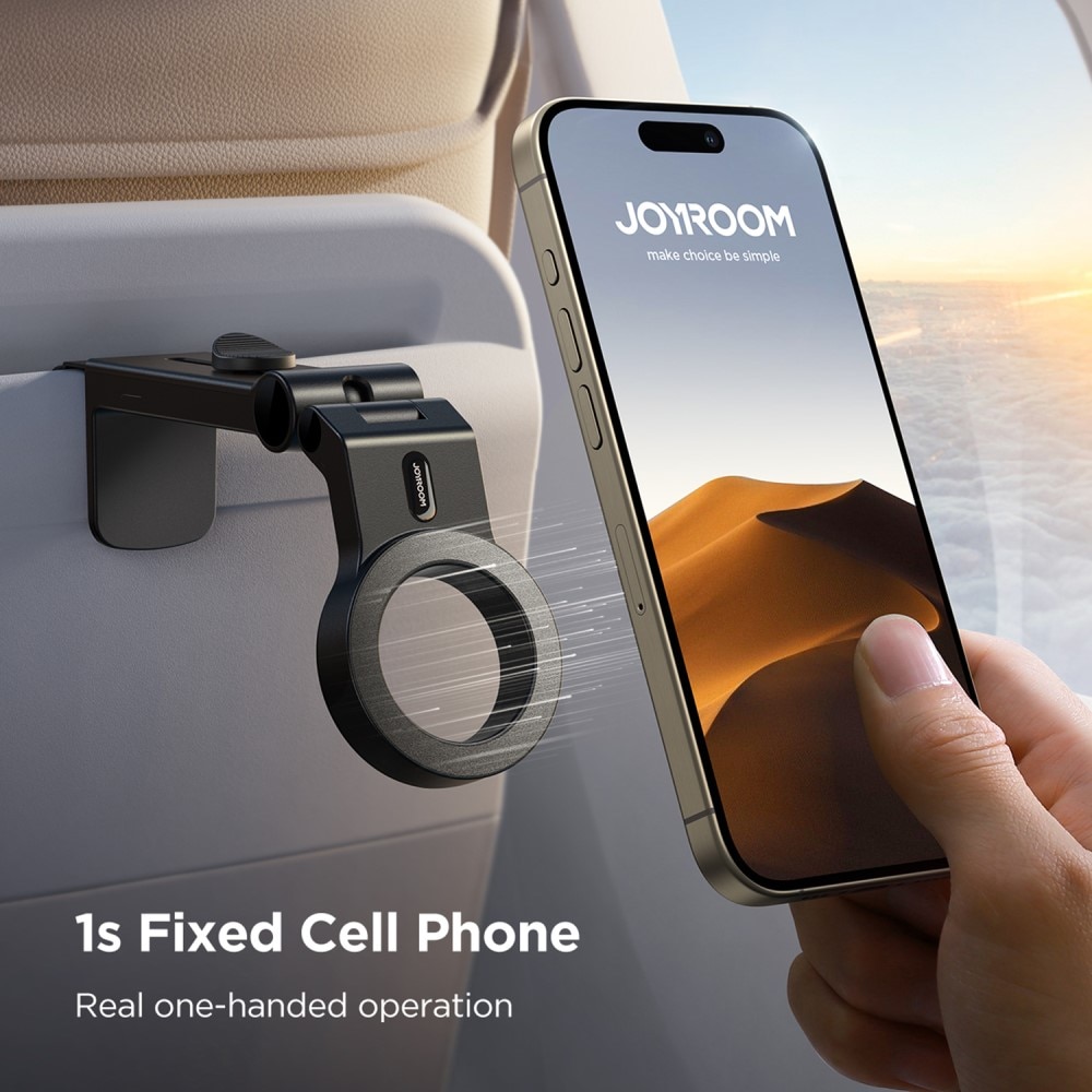 JR-ZS365 Universal MagSafe Travel Phone Holder zwart