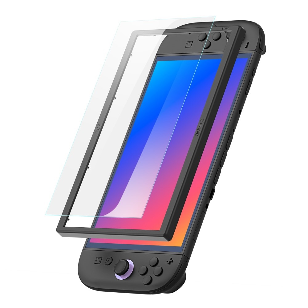 Nintendo Switch 2 Full-cover Gehard Glas Screenprotector