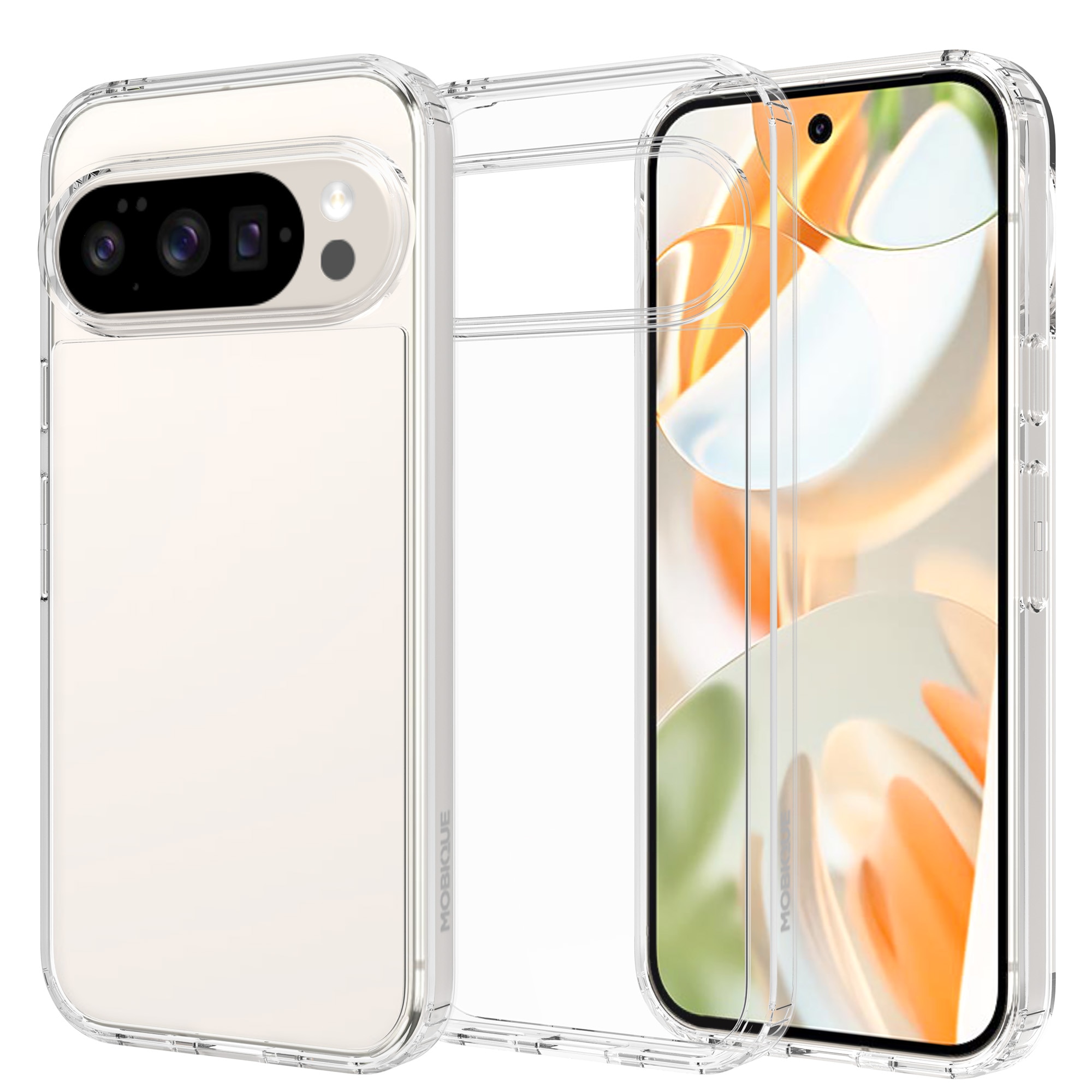 Hybridcase Google Pixel 10 Pro XL Transparant