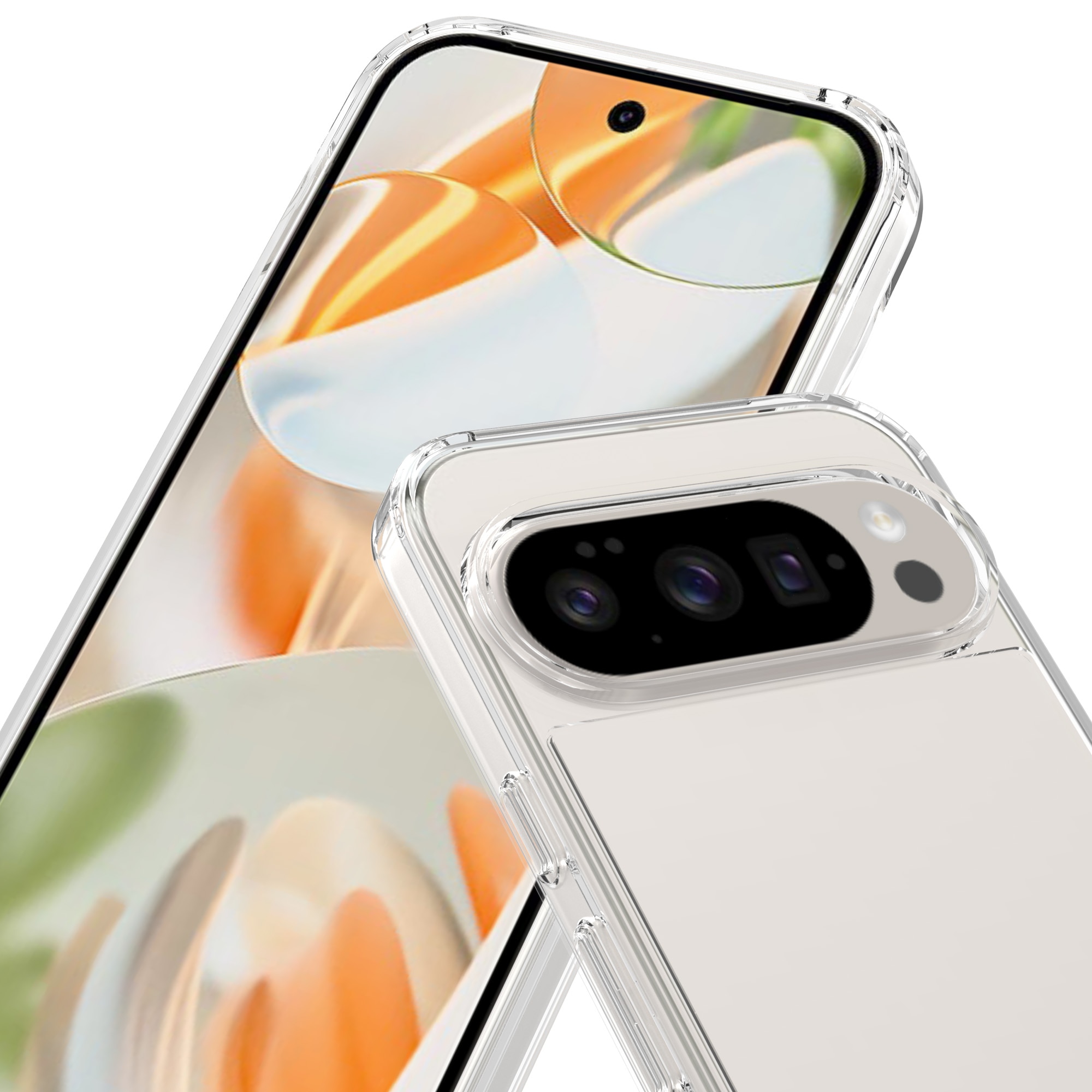 Hybridcase Google Pixel 10 Pro XL Transparant