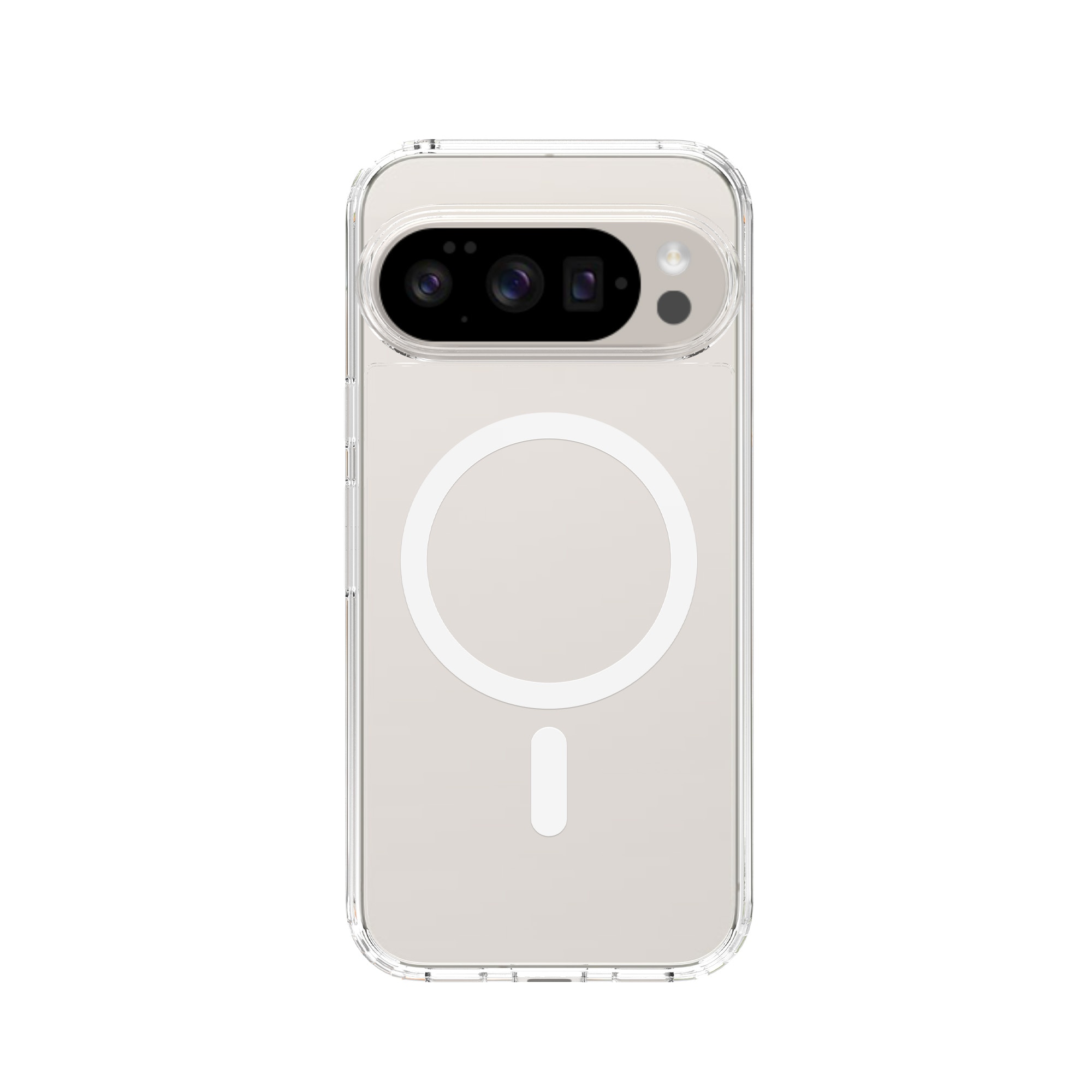 Hybridcase MagSafe Google Pixel 10 Pro Transparant