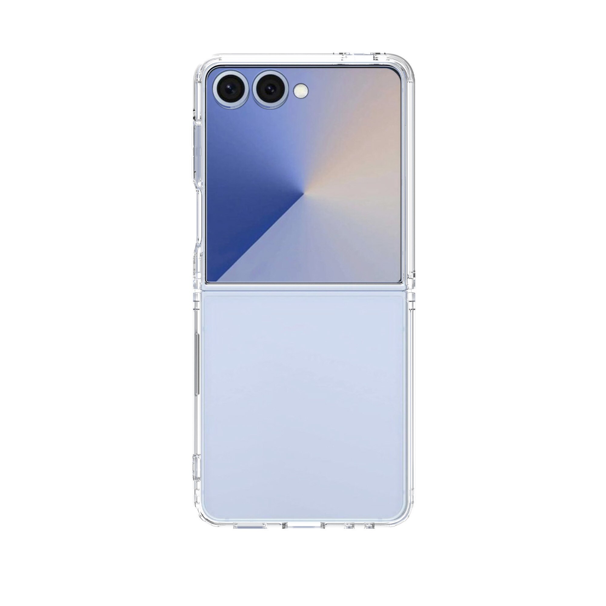 Hybridcase Samsung Galaxy Z Flip 7 transparant